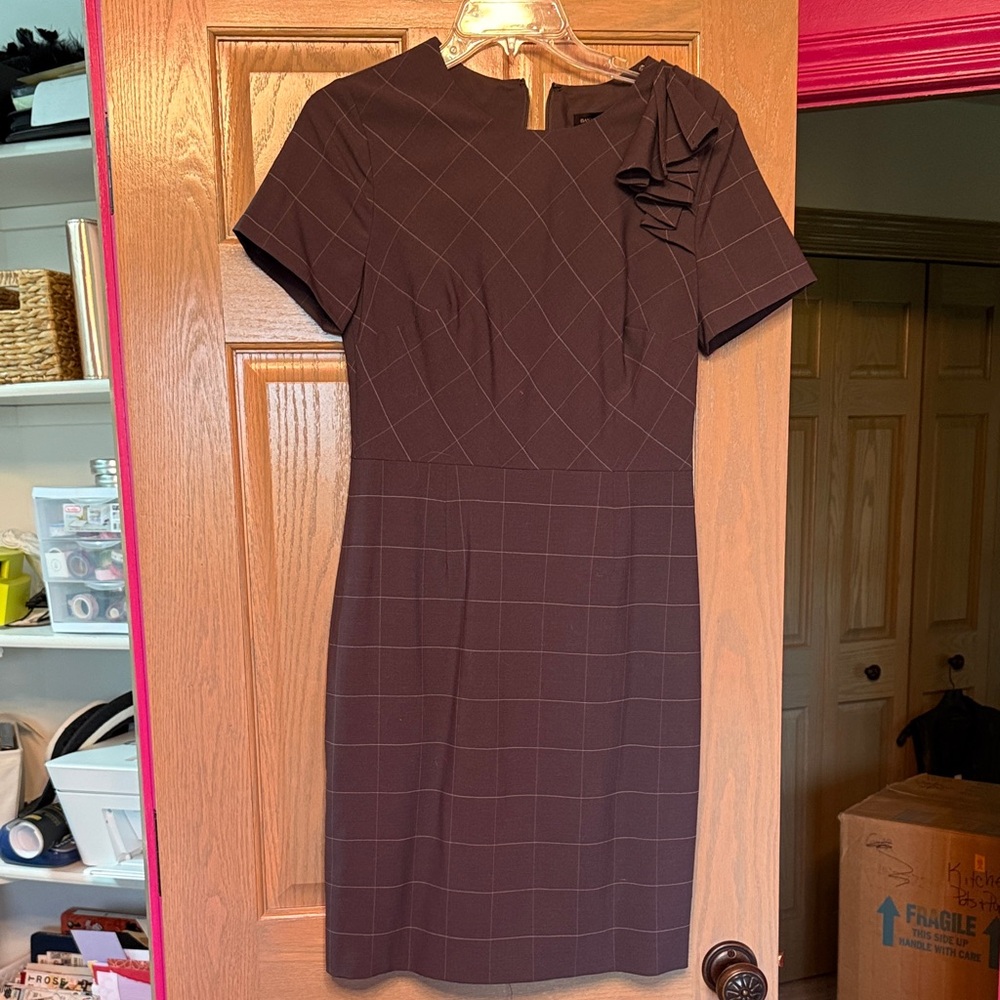 Banana republic size 6 Checkered Mini Dress